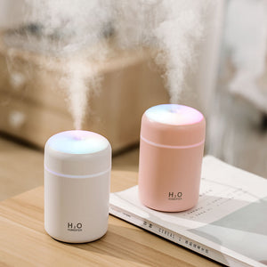 Portable Colorful Air Humidifier & Purifier